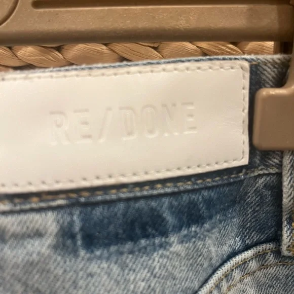 RE/DONE WOMENS JEANS‎ SIZE 26 get a free mini tote bag with your purchase - Picture 5 of 7